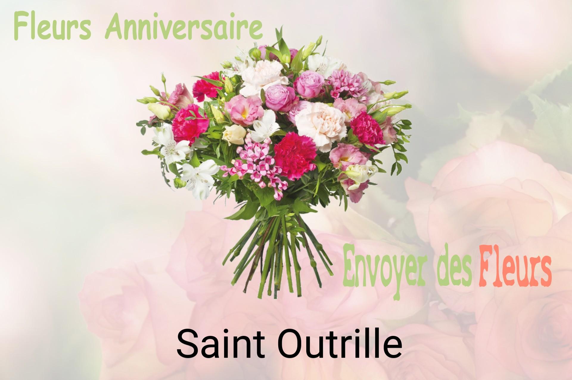 Bouquet de fleurs d’anniversaire livré à Saint-Outrille